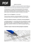 Electrical Wiring Diagrams Explained | PDF | Voltage | Electrical Wiring