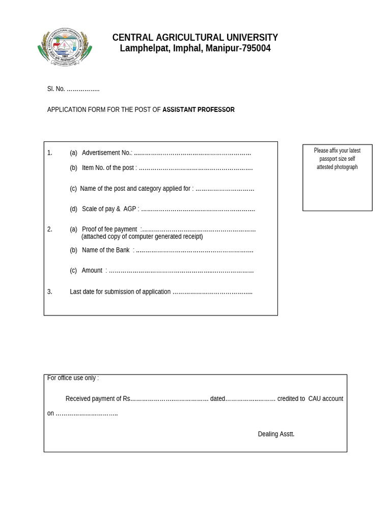 Assistant Professor | PDF | Academic Degree