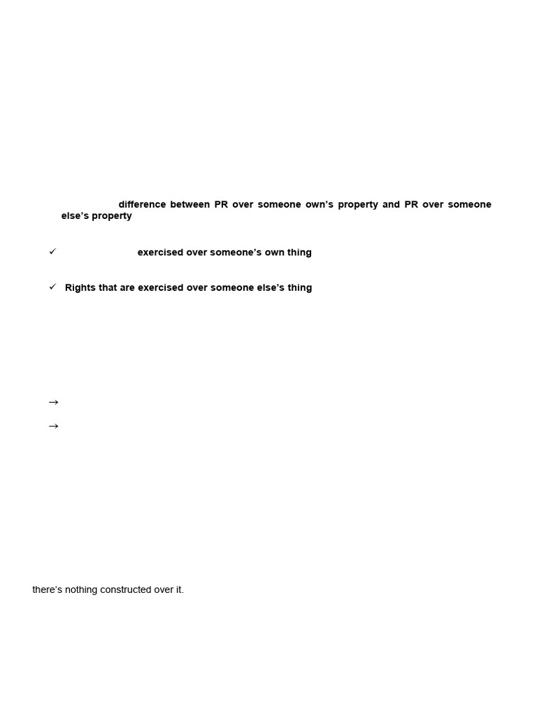 Understanding Land Law and Property Rights | PDF | Concurrent Estate ...