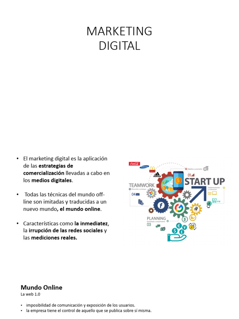 2-Marketing Digital 1 Clase | PDF