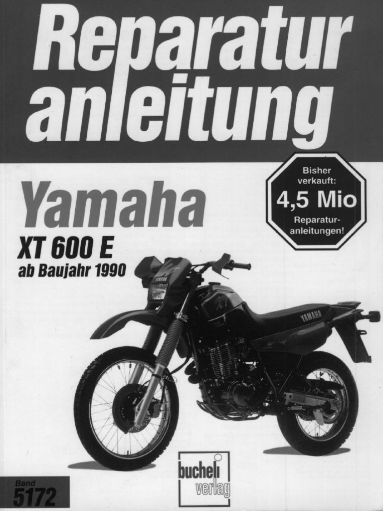 DFMC Yamaha XT 600 E 3TB Fra 1990 Manual Idioma