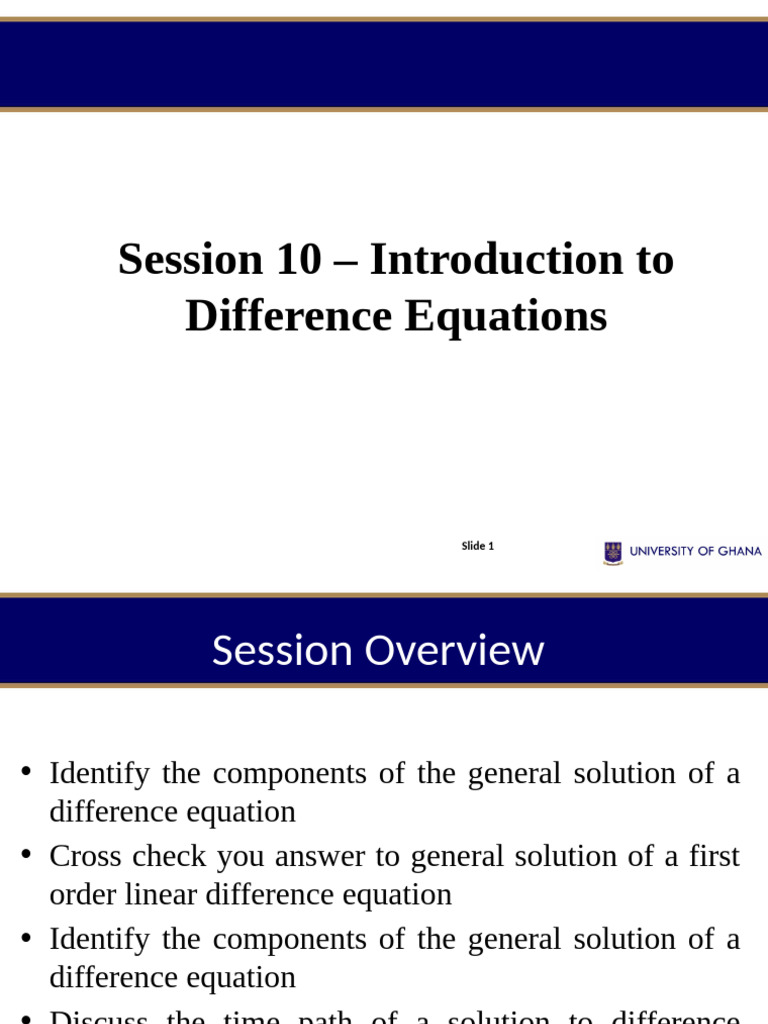 Introduction to Difference Equations | PDF | Recurrence Relation ...