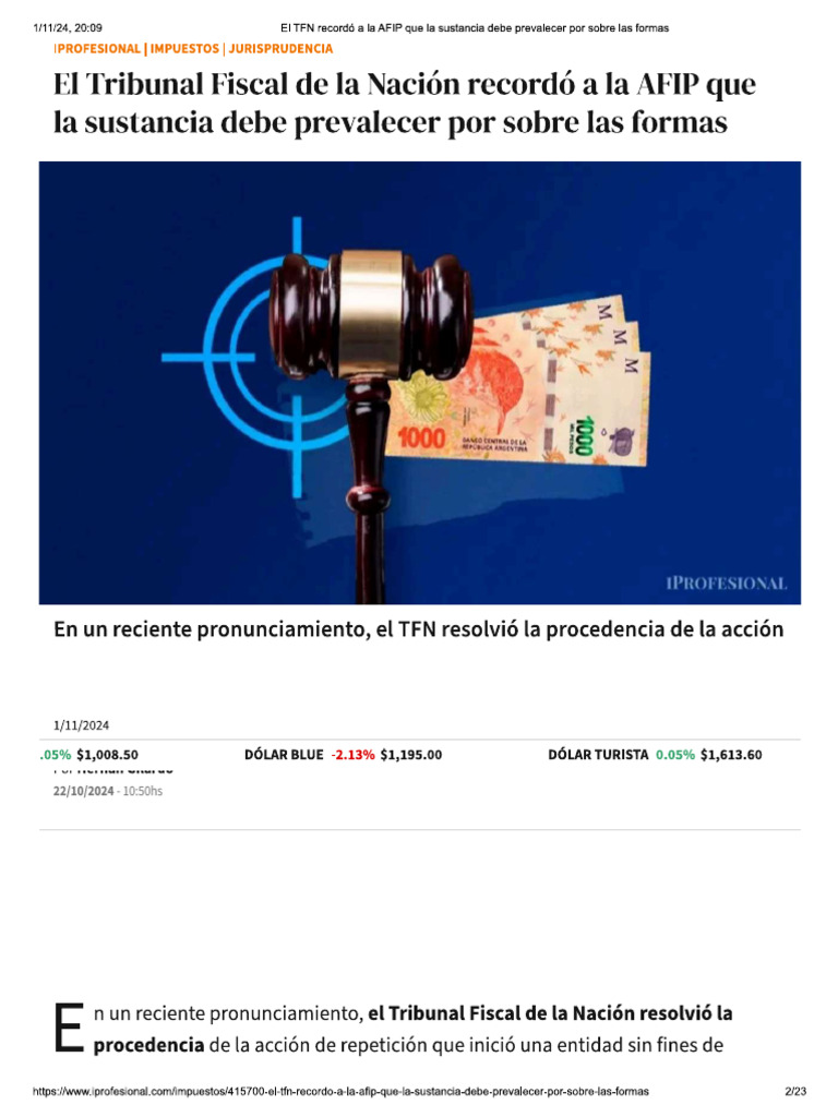 Fallo Alic Red Icdb | PDF