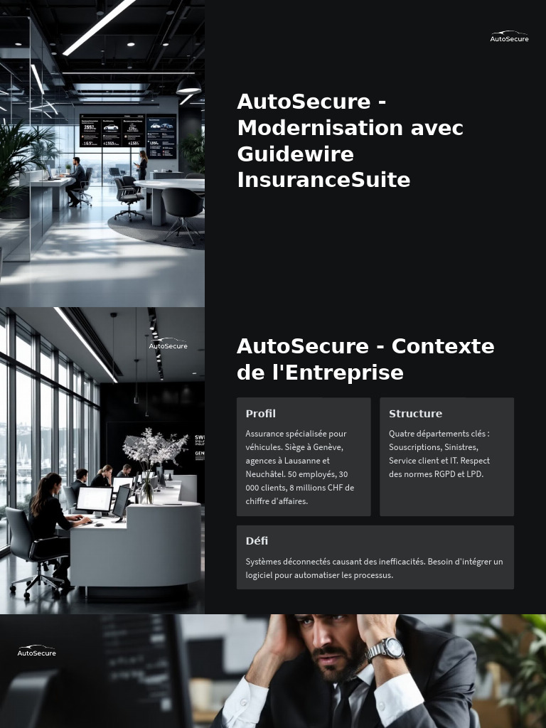 Modernisation d'AutoSecure avec Guidewire | PDF | Logiciel ...