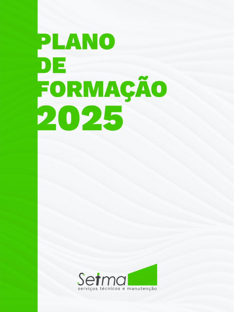 Setma Plano de Formação 2025 | PDF