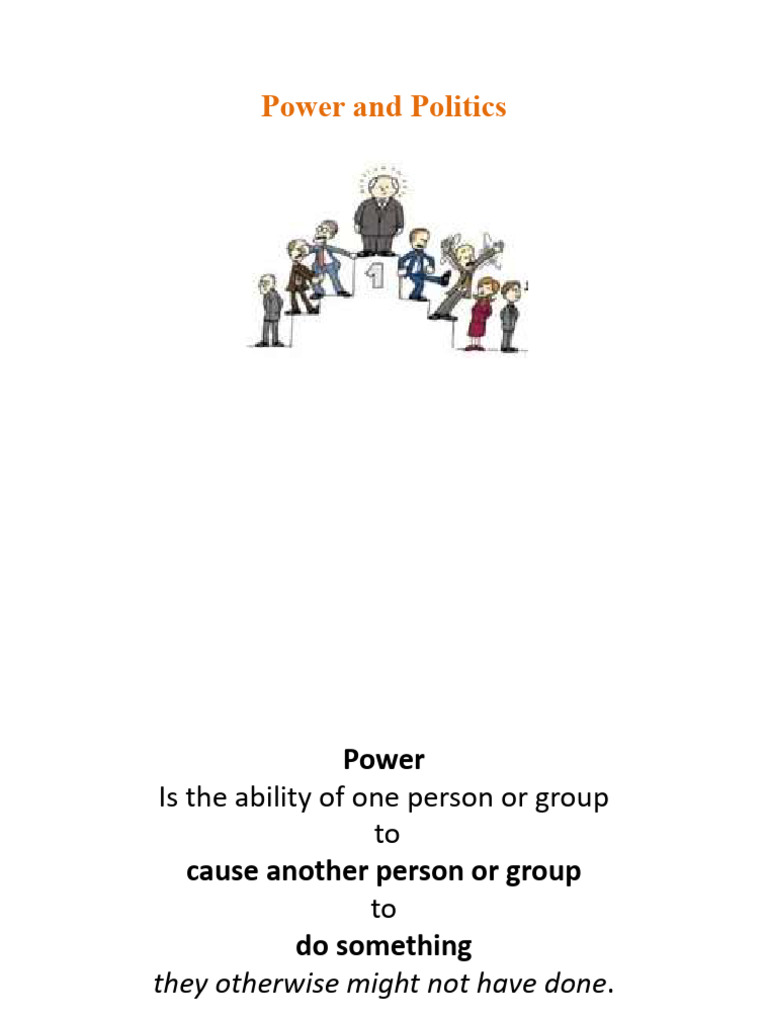 Understanding Power and Politics in Organizations | PDF | Power (Social ...