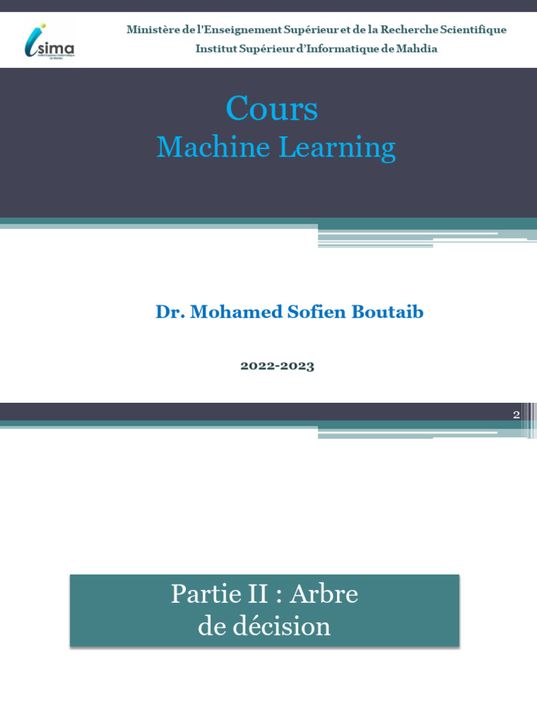 Arbre de décision en machine learning | PDF | Apprentissage automatique ...