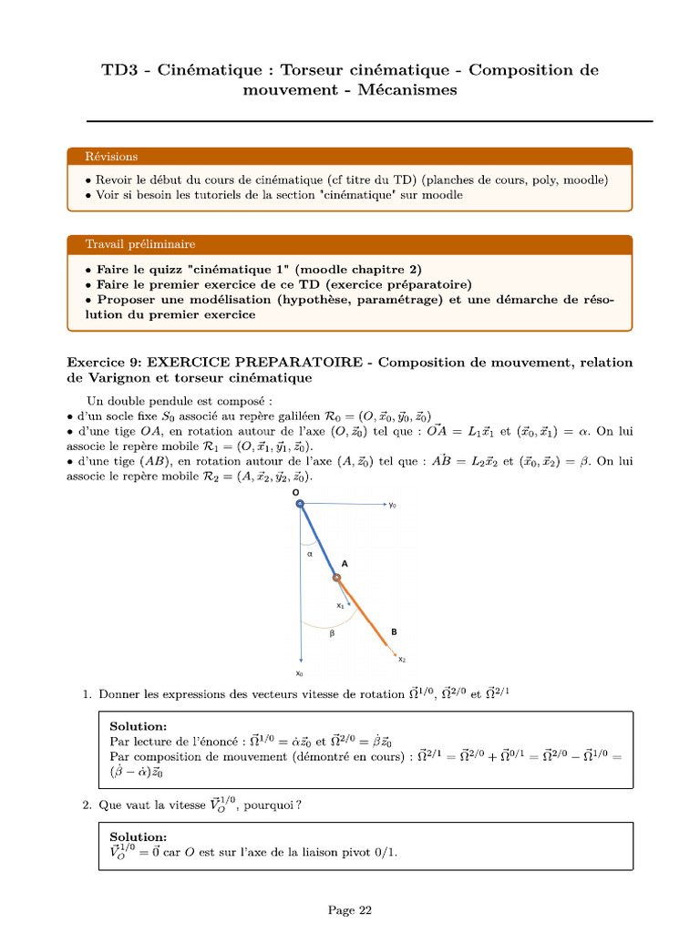 LU2ME001 TD3 Correction | PDF