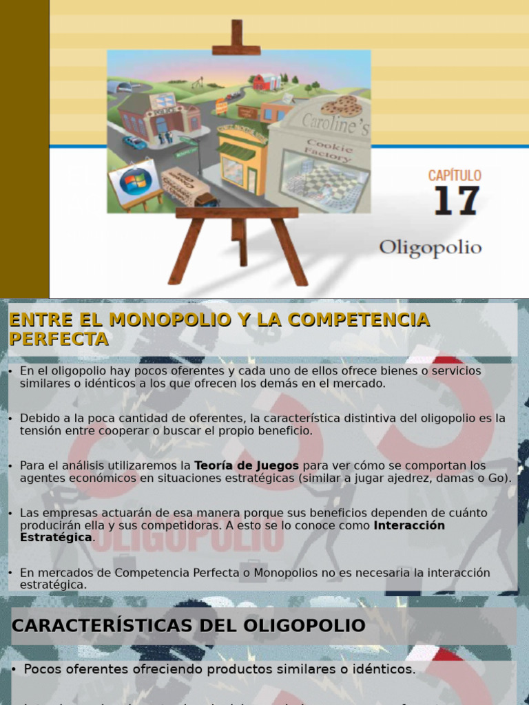 Oligopolio: Estrategias y Resultados | PDF | Monopolio | Oligopolio