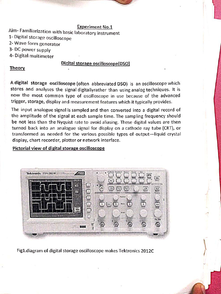 Ece Experiment | PDF