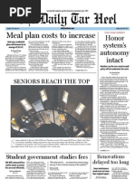 The Daily Tar Heel For April 20, 2012