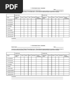 9-Point Hedonic Scale Evaluation Sheet | PDF | Cooking, Food & Wine