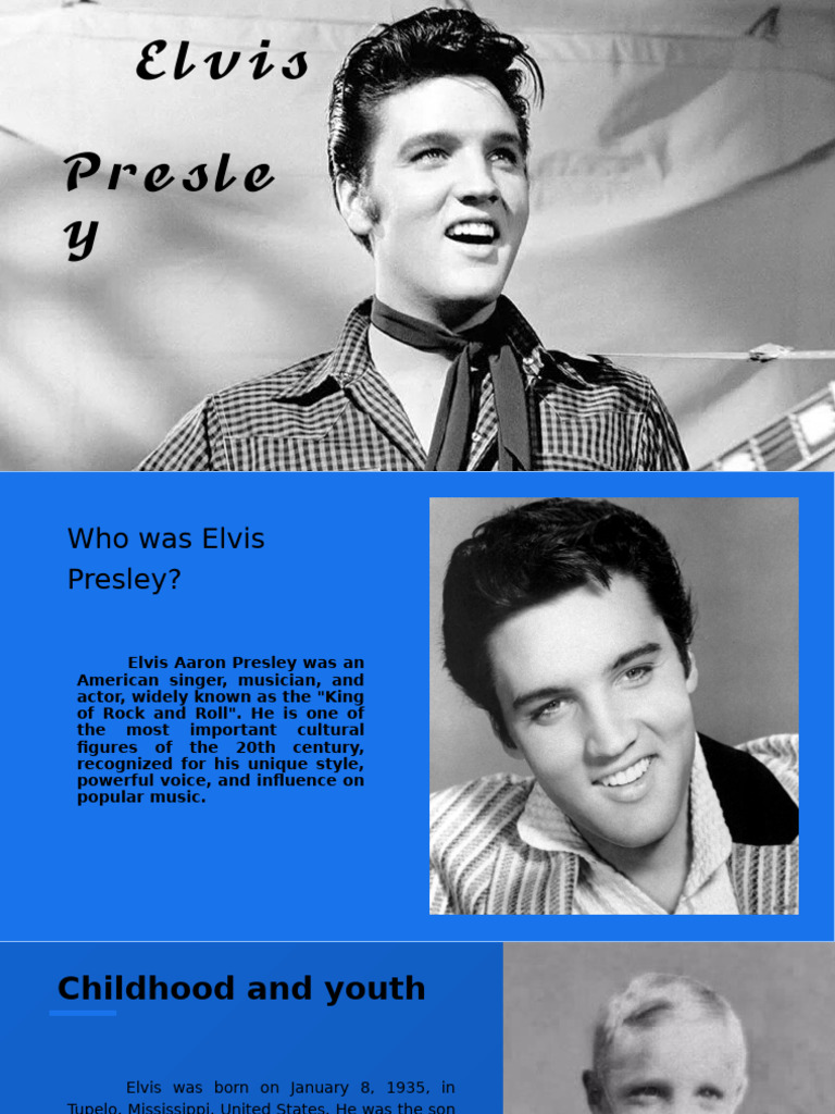 Elvis Presley-O Rei Do Rock (1) Vini Miguel | PDF | Elvis Presley