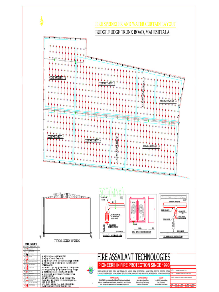 Warehouse Fire Sprinkler Layout Guide | PDF | Pipe (Fluid Conveyance ...