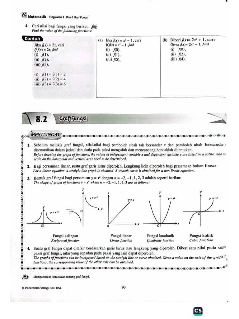 Chapter 8 Math Form2 | PDF
