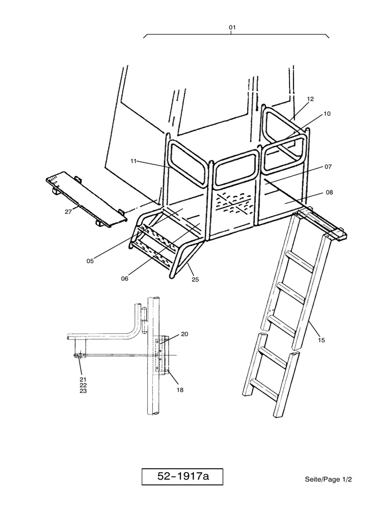 Loader Whit Platform 52-1917A Truck Crane Telescopic Boom | PDF ...