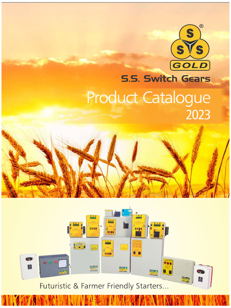 SSS Catalogue: Motor Control Solutions | PDF | Relay | Electric Power