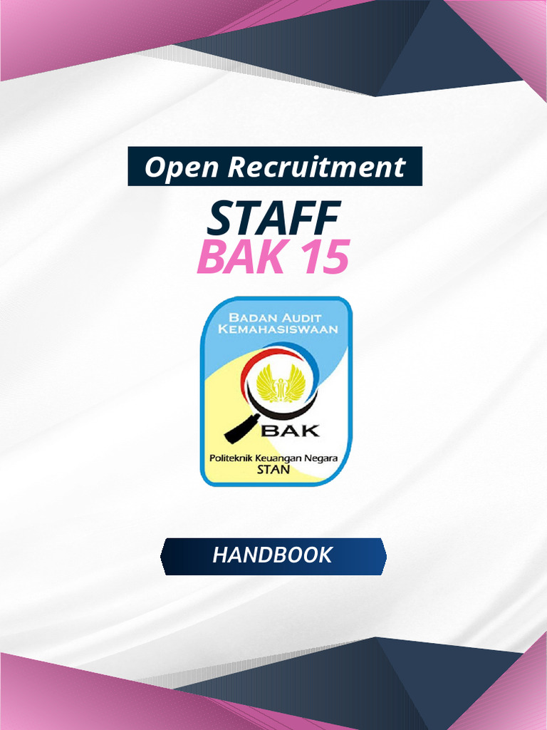 Handbook Oprec Staff | PDF
