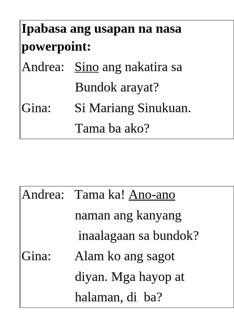 IMs Filipino CO1Q1 | PDF