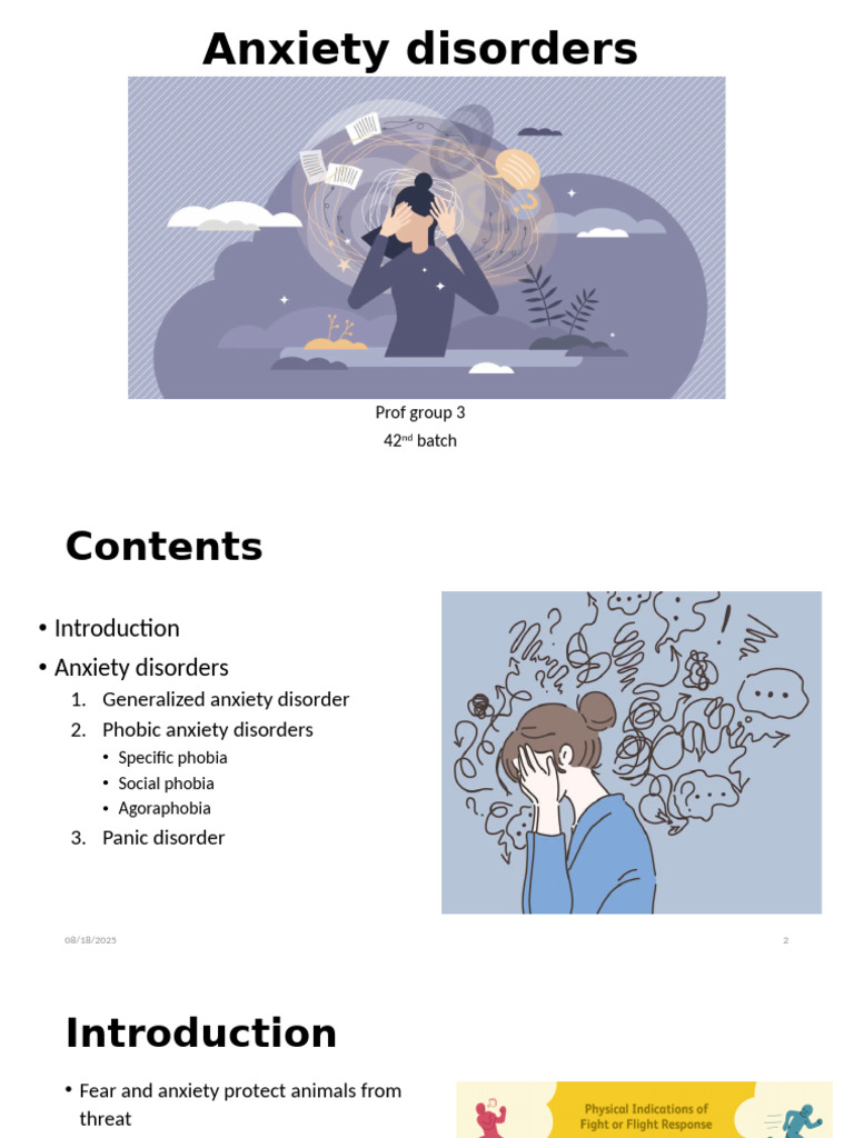 Understanding Anxiety Disorders and Treatments | PDF | Agoraphobia | Phobia