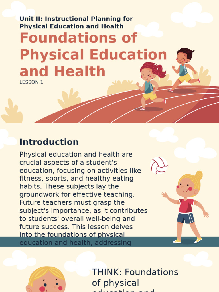 Foundations of Physical Education & Health | PDF | Physical Education ...
