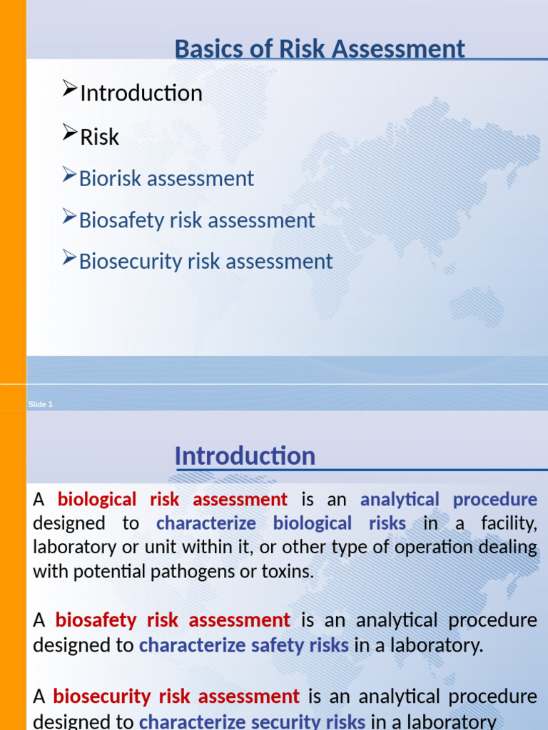 Understanding Biological Risk Assessment | PDF | Risk | Risk Assessment