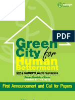 Call for Paper-2012 EAROPH World Congress