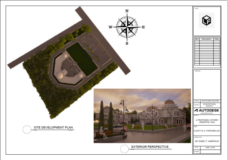 Proposed 2-Storey Municipal Hall Design | PDF