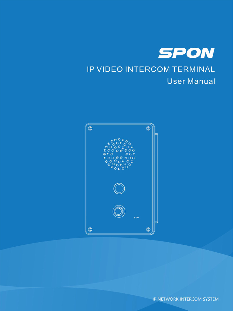 IP Video Intercom Terminal Manual | PDF | Ip Address | Port (Computer ...