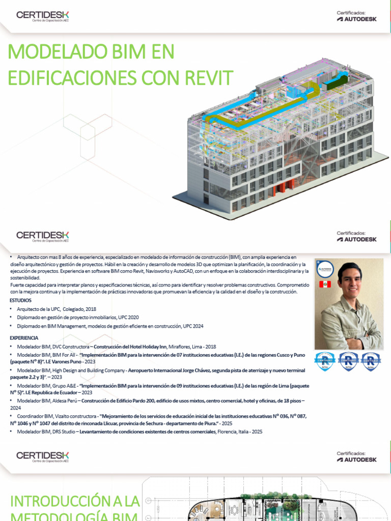 Modelado BIM en Edificaciones con Revit | PDF | Autodesk Revit ...