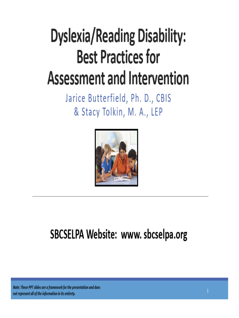 Assessment of Dyslexia Long Version 3-6-18 | PDF | Dyslexia | Phonics