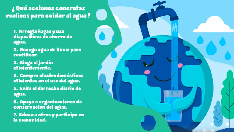 Acciones para Conservar el Agua | PDF