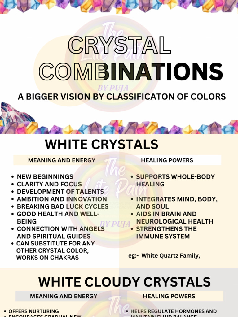 Colour Crystals | PDF