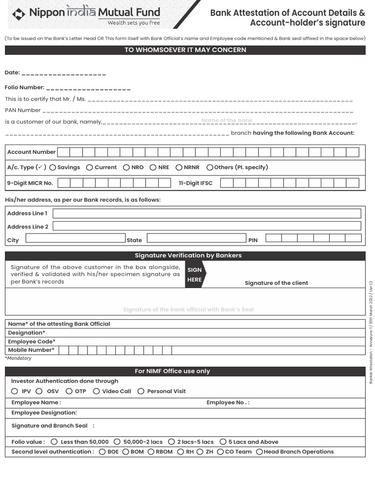 Banker Attestation Format | PDF | Computer Security | Security