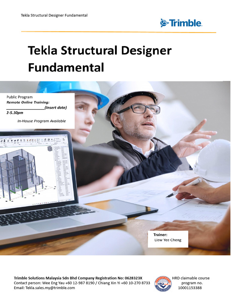 Tekla Structural Designer Course Overview | PDF | Beam (Structure) | Truss