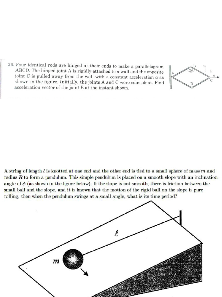 Some Important Sallected Question in Physics From Allen Module S | PDF