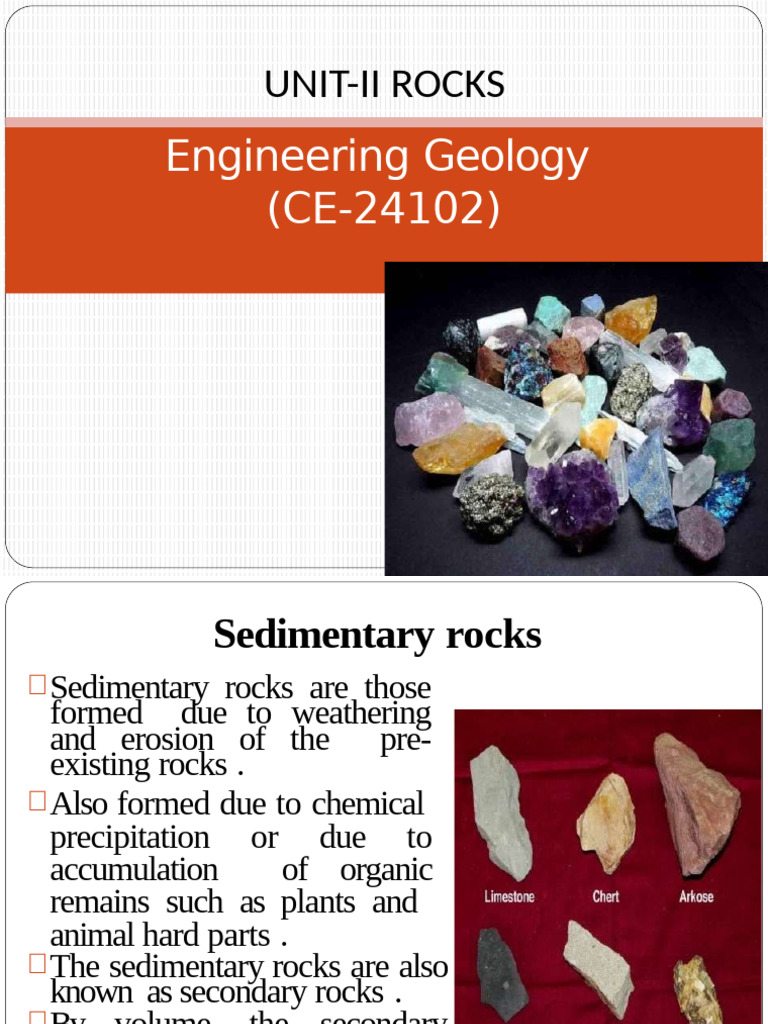Rocks-PPT-Sedimentary & Metamorphic Rocks | PDF | Sedimentary Rock ...