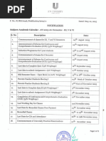 JU Academic Calendar-2024-25 | PDF