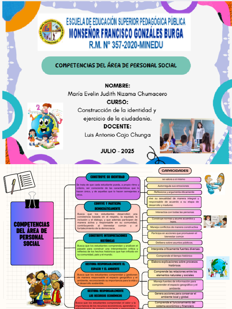 Competencias Del Área de Personal Social | PDF | Comunidad | Democracia