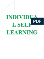 Individual Self Learning