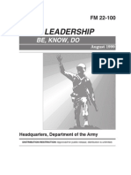 FM 22-100 Army Leadership