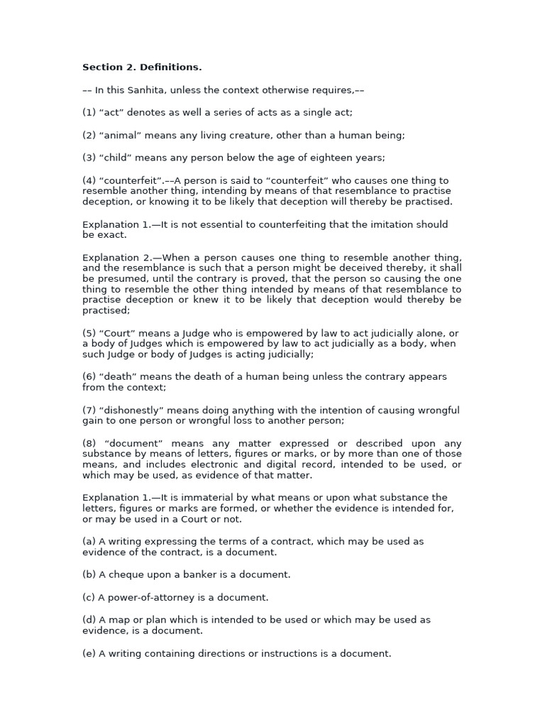 Key Legal Definitions Explained | PDF | Negotiable Instrument | Justice