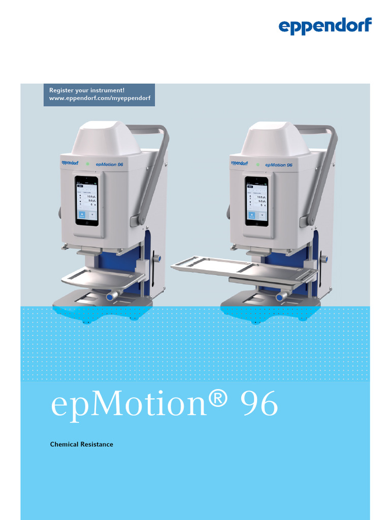 epMotion 96 Chemical Resistance Guide | PDF | Acid | Liquids