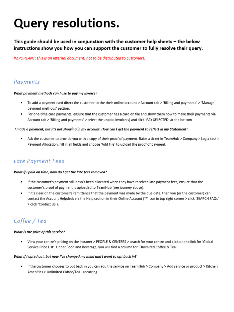Regus Payment and Activation Guide | PDF | Invoice | Payments