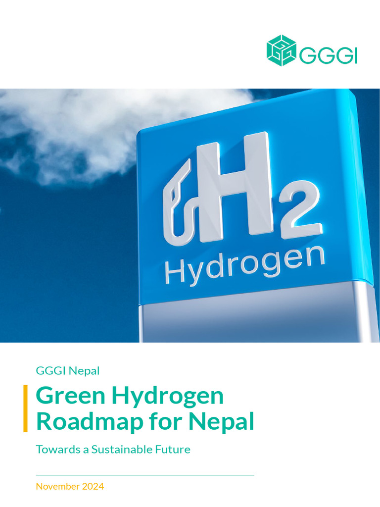 Nepal's Green Hydrogen Roadmap 2024 | PDF | Climate Change Mitigation ...