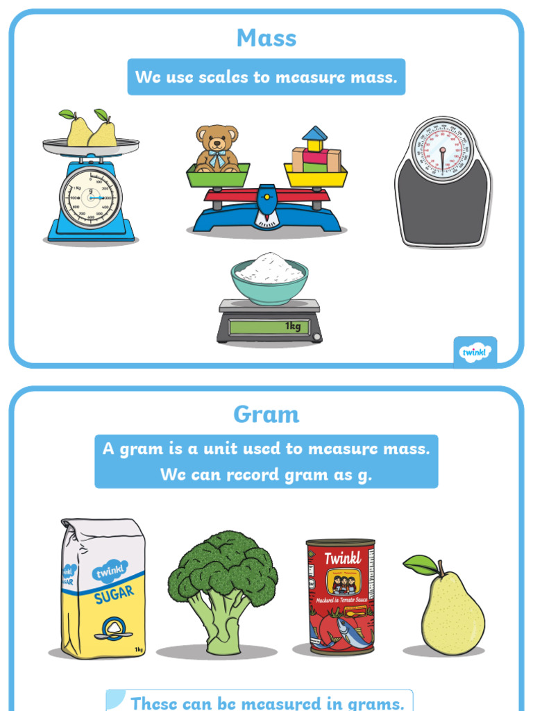 Understanding Mass in Measurement | PDF