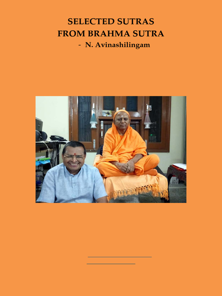 Key Insights from Brahma Sutra | PDF | Brahman | Indian Philosophy