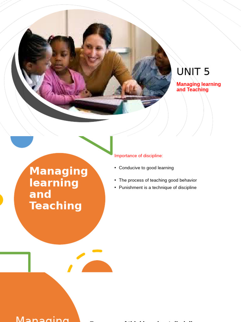 Effective Discipline in Classroom Management | PDF | Learning | Disciplines