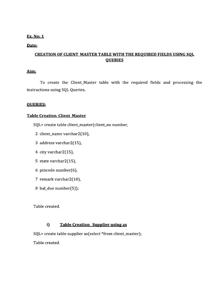 Oracle Lab Final Print | PDF