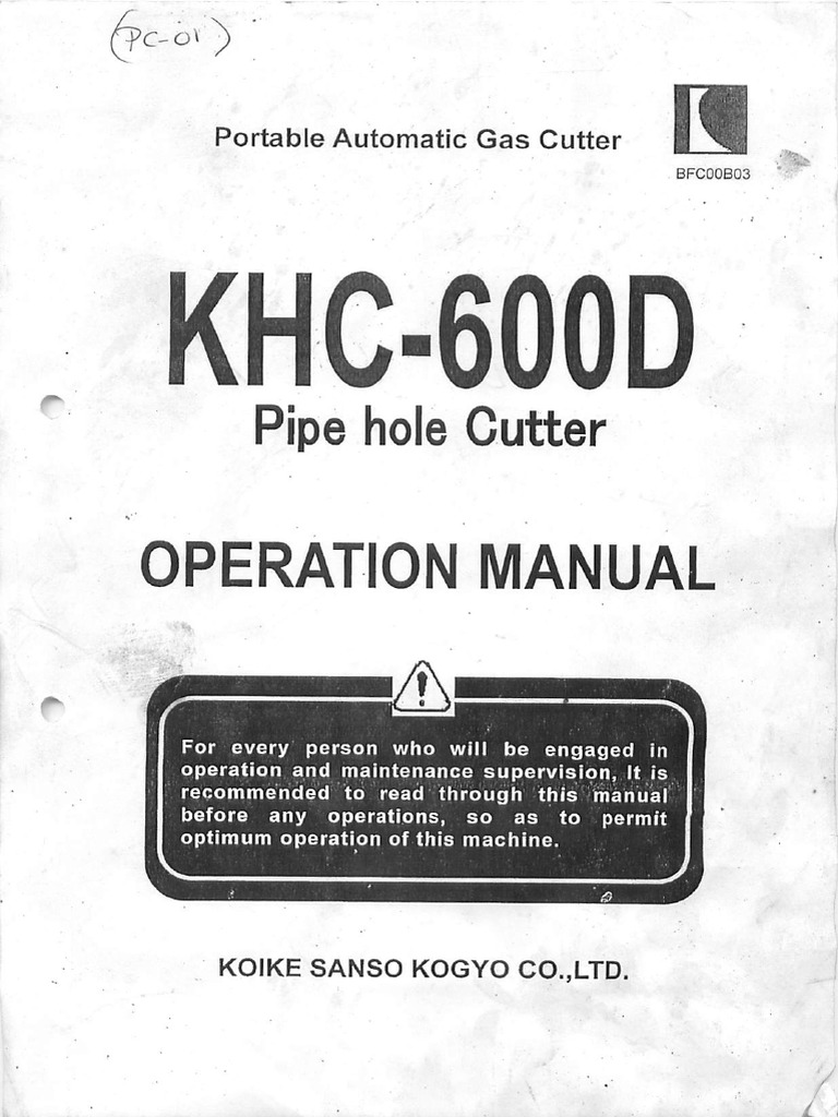 Operation Manual | PDF
